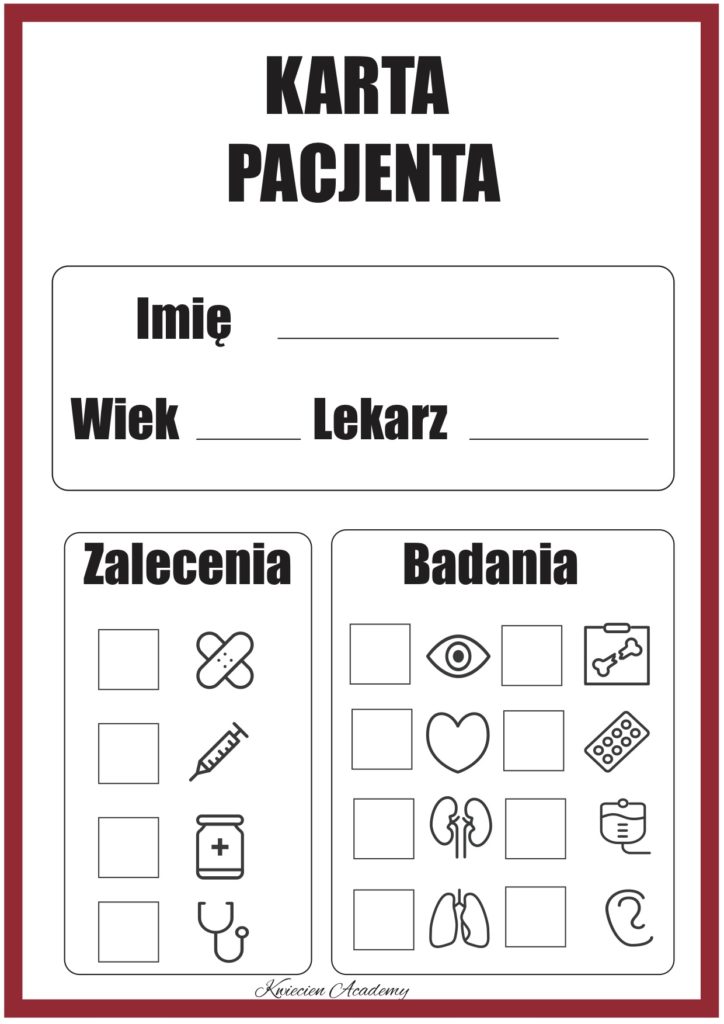 karta pacjenta