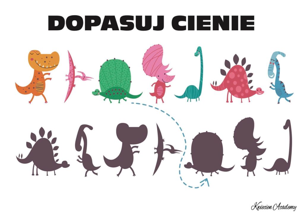 Dinozaury karty pracy