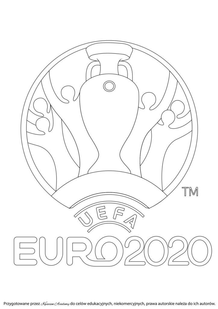 Euro 2020 kolorowanka