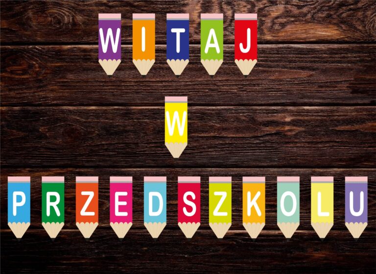 witaj w przedszkolu