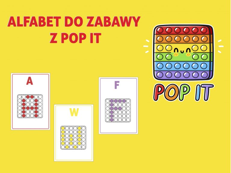 pop it alfabet