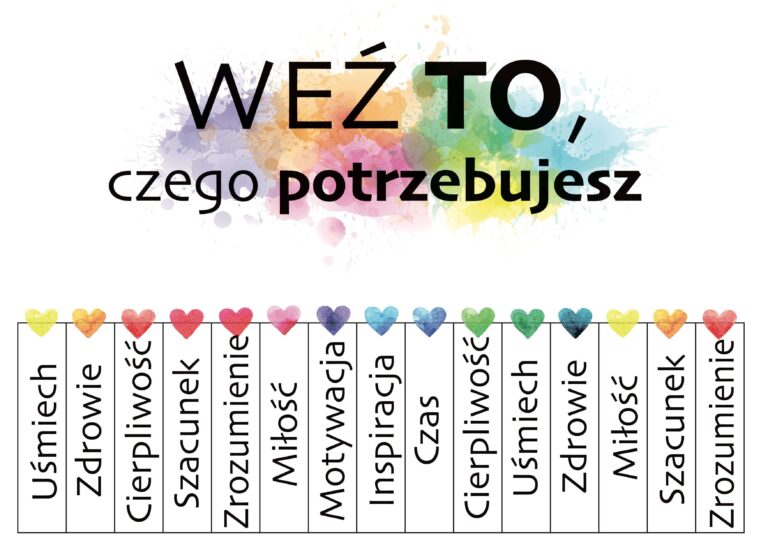Weź to co potrzebujesz