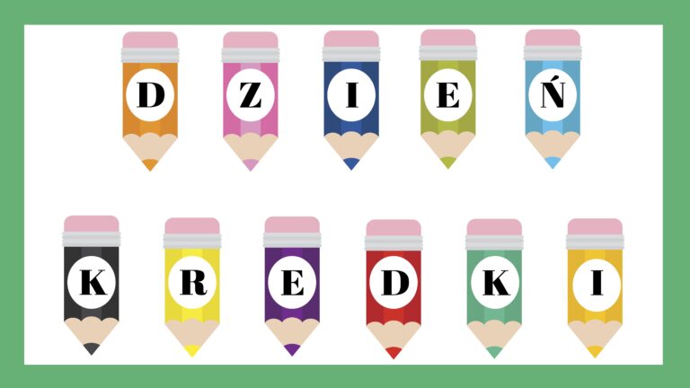 girlanda dzień kredki