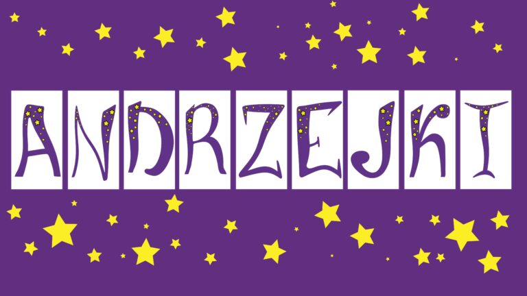 Andrzejki girlanda do druku