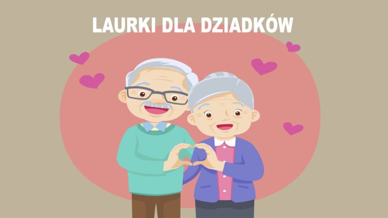 Laurki na dzień babci i dziadka