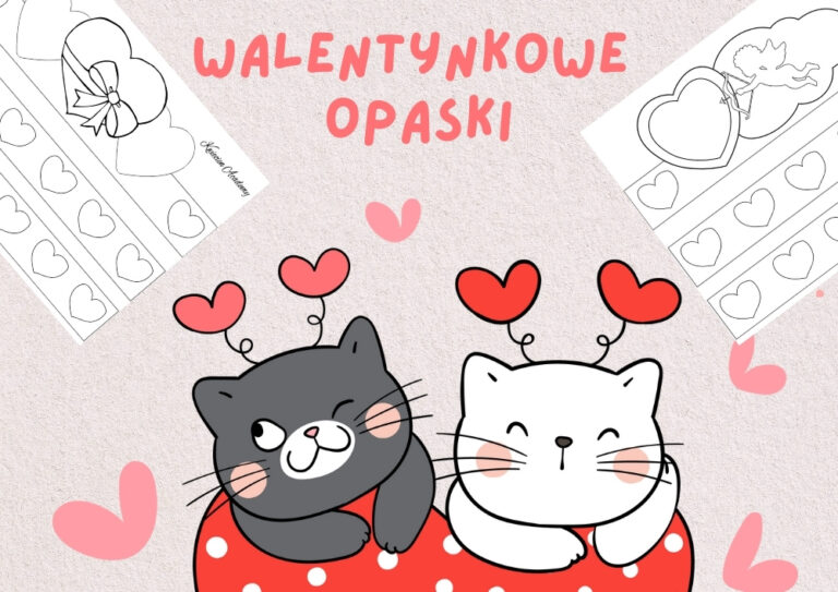 Walentynkowe opaski