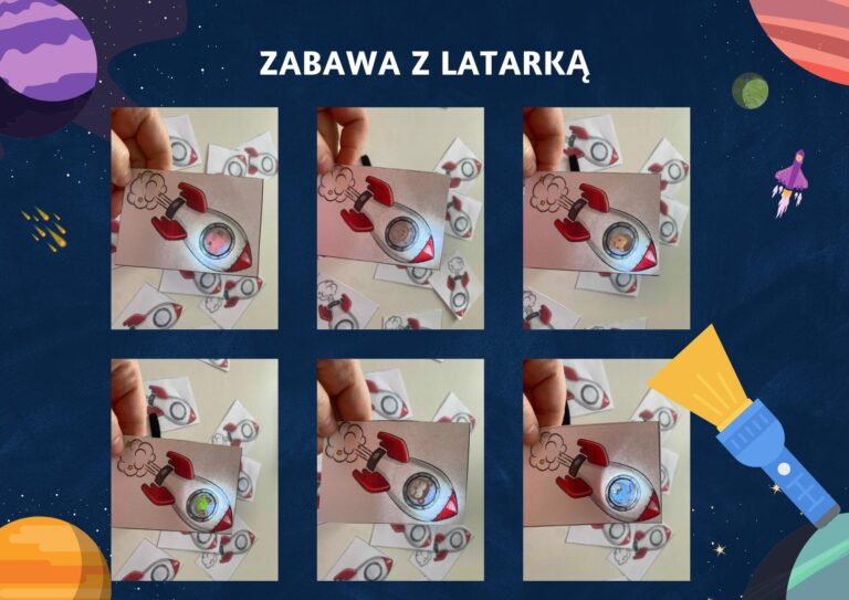 Kosmiczna zabawa z latarką!