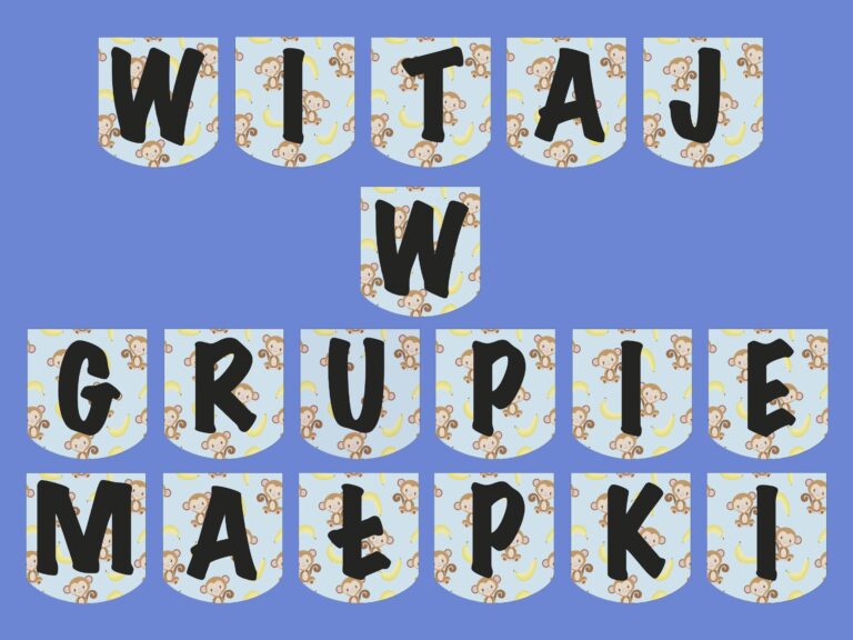 Girlanda: Witaj w grupie Małpki