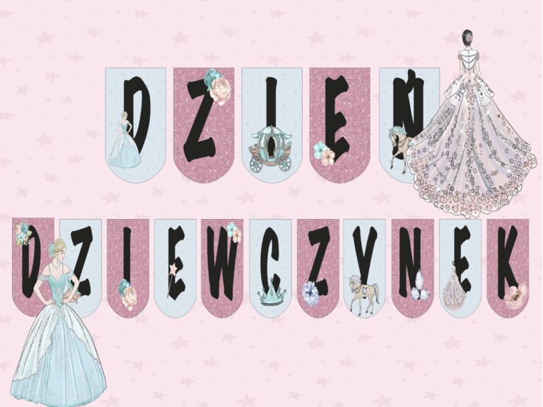 Girlanda Dzień Dziewczynek