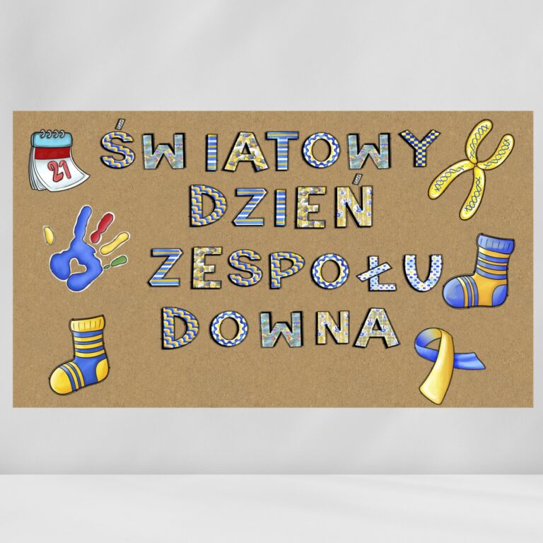gazetka światowy dzień zespolu downa
