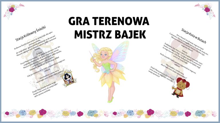 Gra Terenowa „Mistrz Bajek”