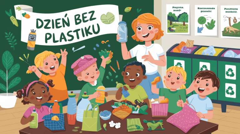 Dzień bez plastiku w przedszkolu