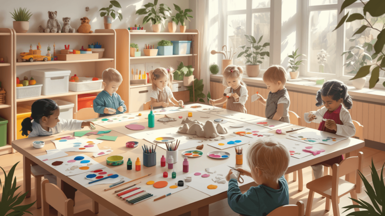 Kreatywna edukacja w małych rączkach – pomysły na zajęcia w przedszkolu