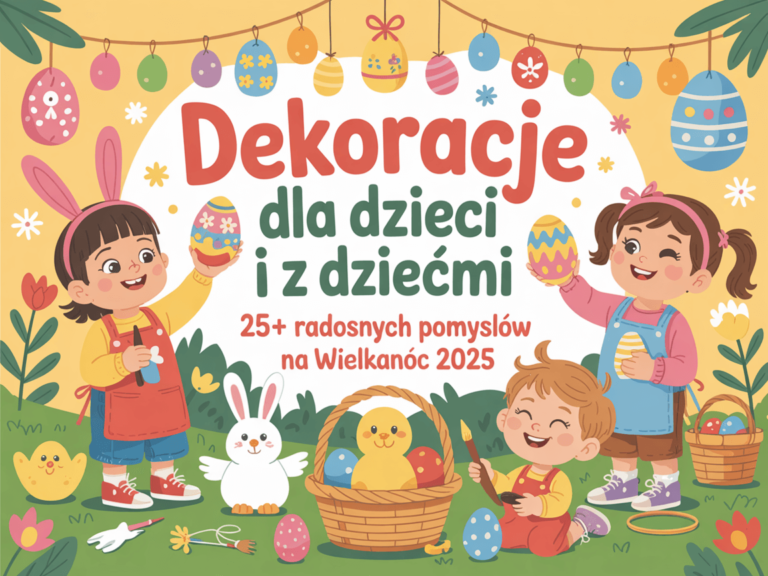 Dekoracje dla dzieci i z dziećmi
