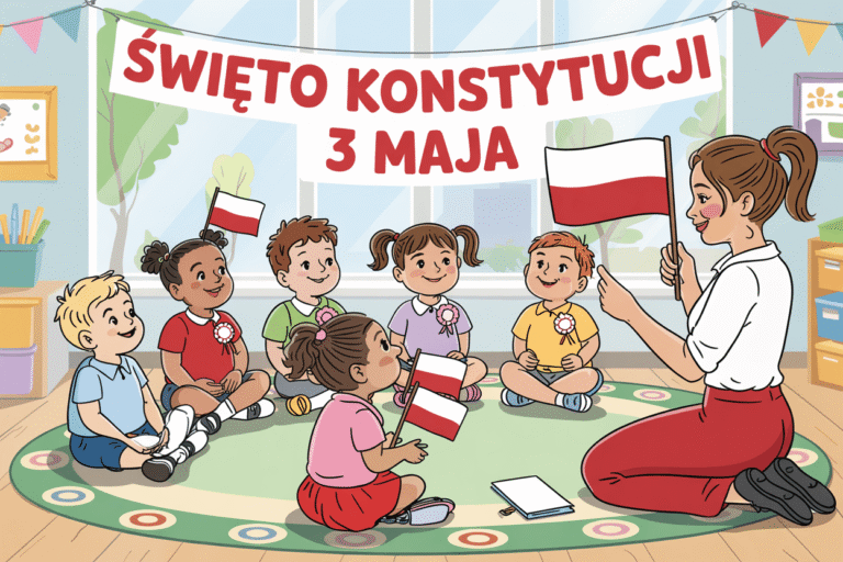 Jak rozmawiać z przedszkolakami o Święcie Konstytucji 3 Maja?