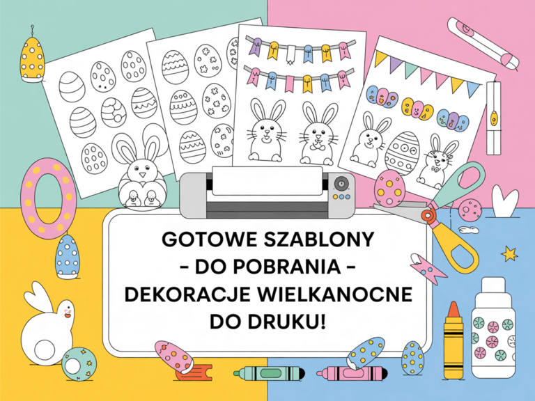 dekoracje wielkanocne do druku