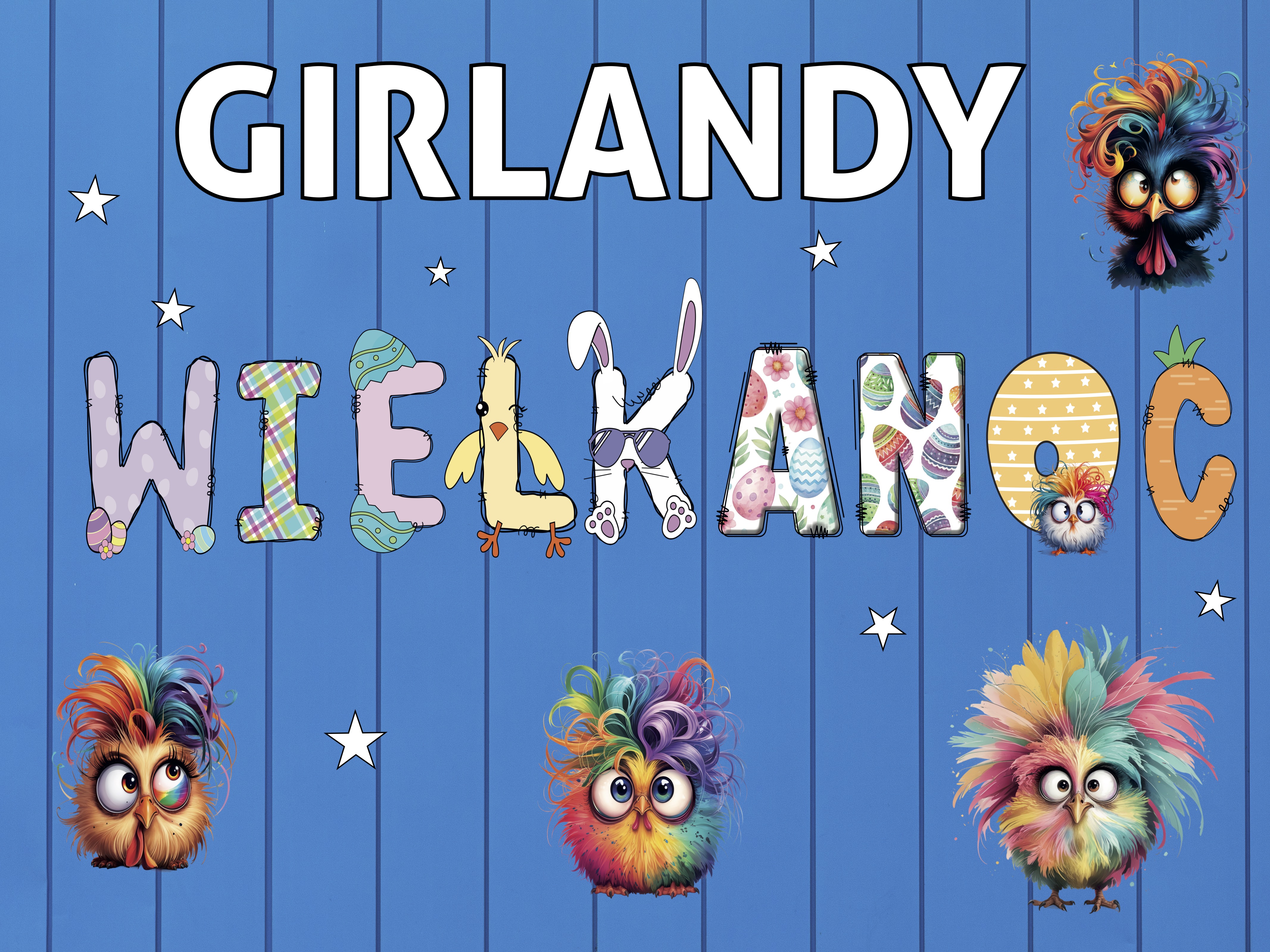 Wielkanocna Girlanda w Przedszkolu – Pomysł na Kolorową Dekorację i Zabawę Edukacyjną 🐣🎨