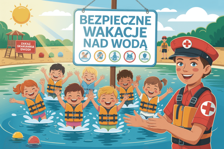 Bezpieczne wakacje nad wodą