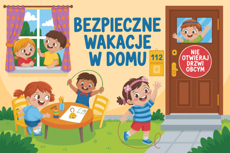 Bezpieczne wakacje w domu