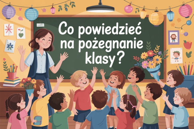 Co powiedzieć na pożegnanie klasy? Poradnik dla nauczycieli