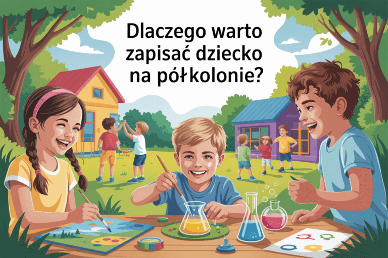 Dlaczego warto zapisać dziecko na półkolonie? Okiem psychologa dziecięcego