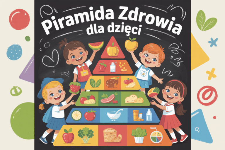 Piramida zdrowia – jak uczyć dzieci zasad zdrowego stylu życia?