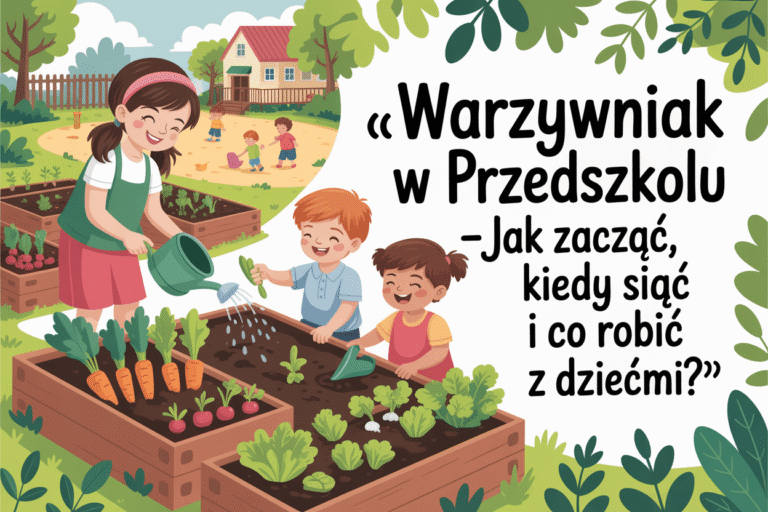 Warzywniak w przedszkolu
