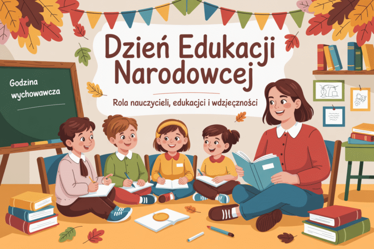 Godzina wychowawcza – tematyczne zajęcia o roli nauczycieli, edukacji i wdzięczności