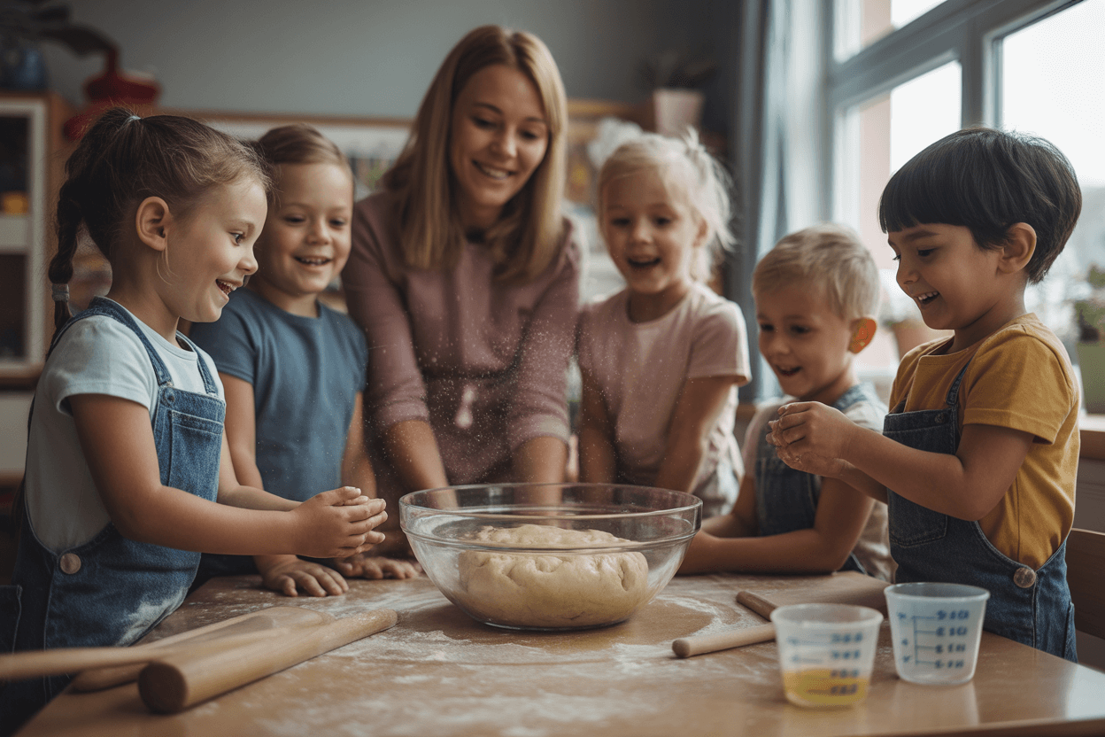 Dlaczego warto piec chleb z dziećmi? 5 korzyści, które zauważyłem na zajęciach