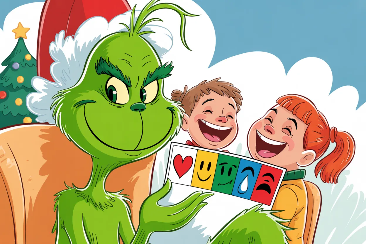 Grinch nauka o emocjach