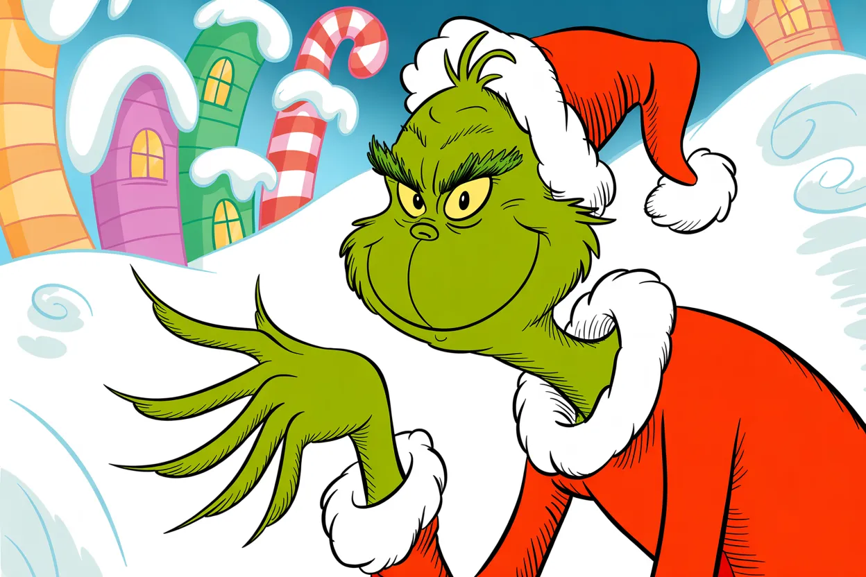 grinch i magia dzielenia się