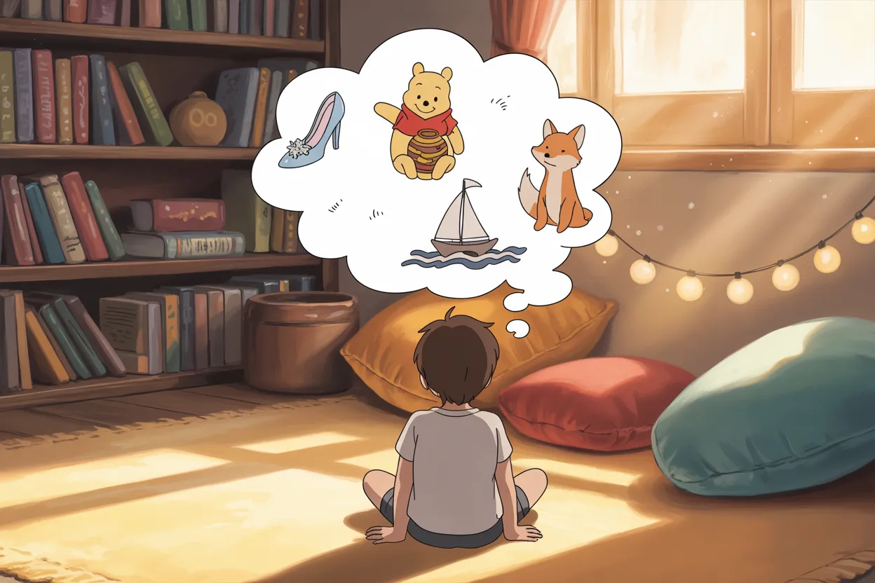 bajki które rozwijają wyobraźnię dziecka