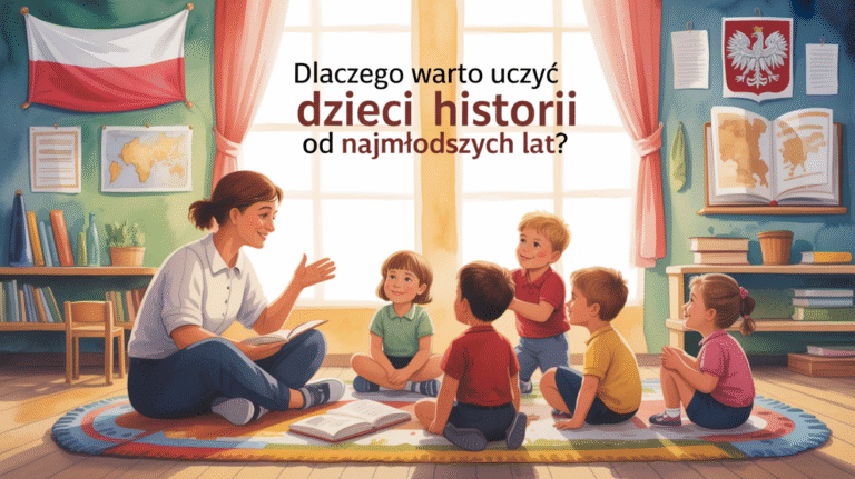 Dlaczego ważne jest, by uczyć dzieci historii od najmłodszych lat?