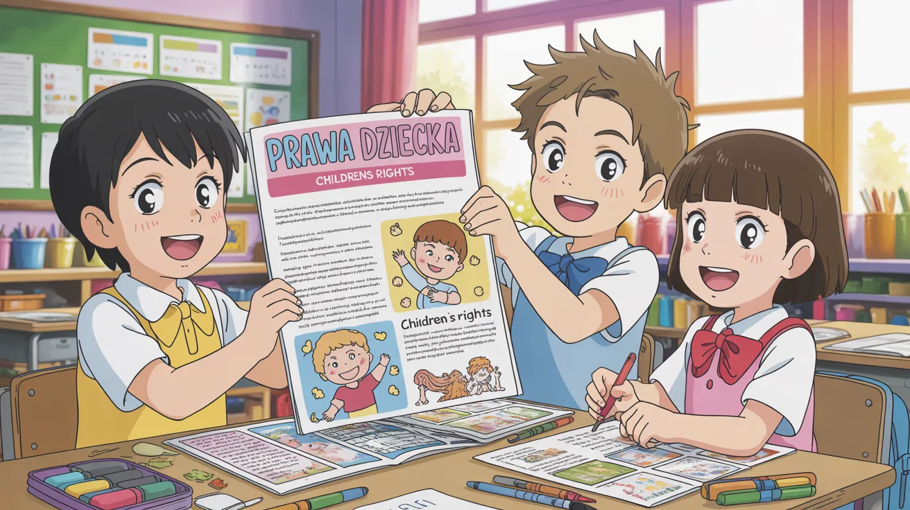 Dzień praw dziecka jak stworzyć gazetkę