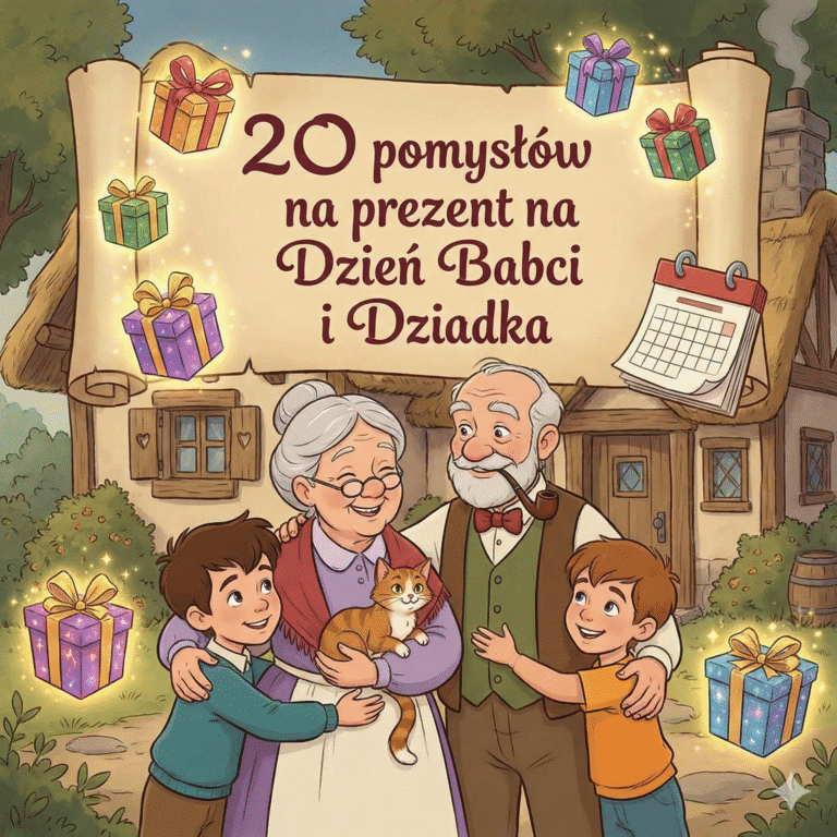 20 pomysłów na prezent na Dzień Babci i Dziadka