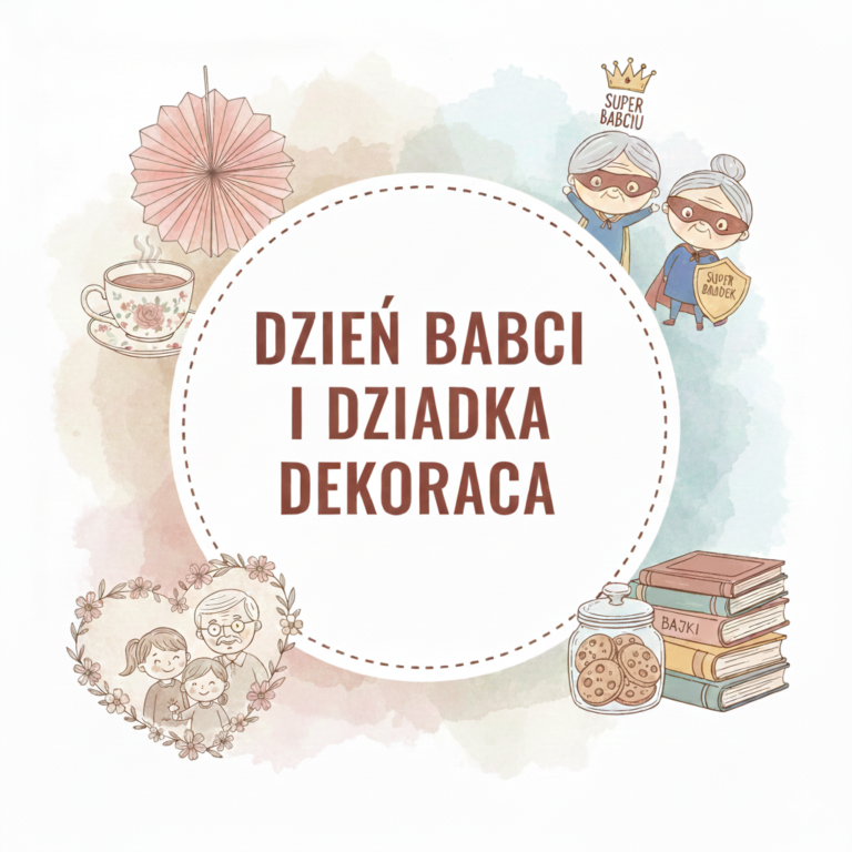 Dzień Babci i Dziadka: Dekoracja