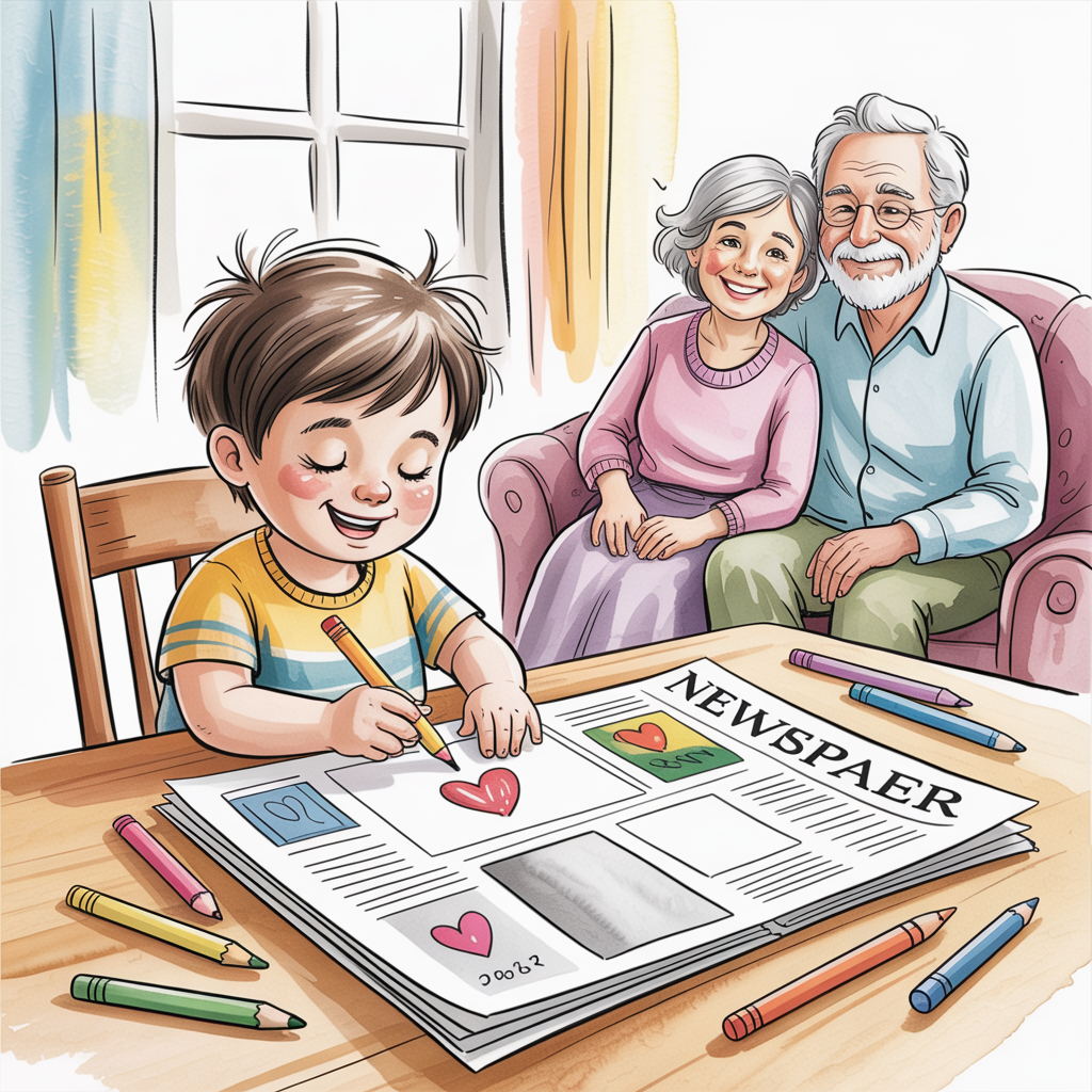 Gazetka na Dzień Babci i Dziadka