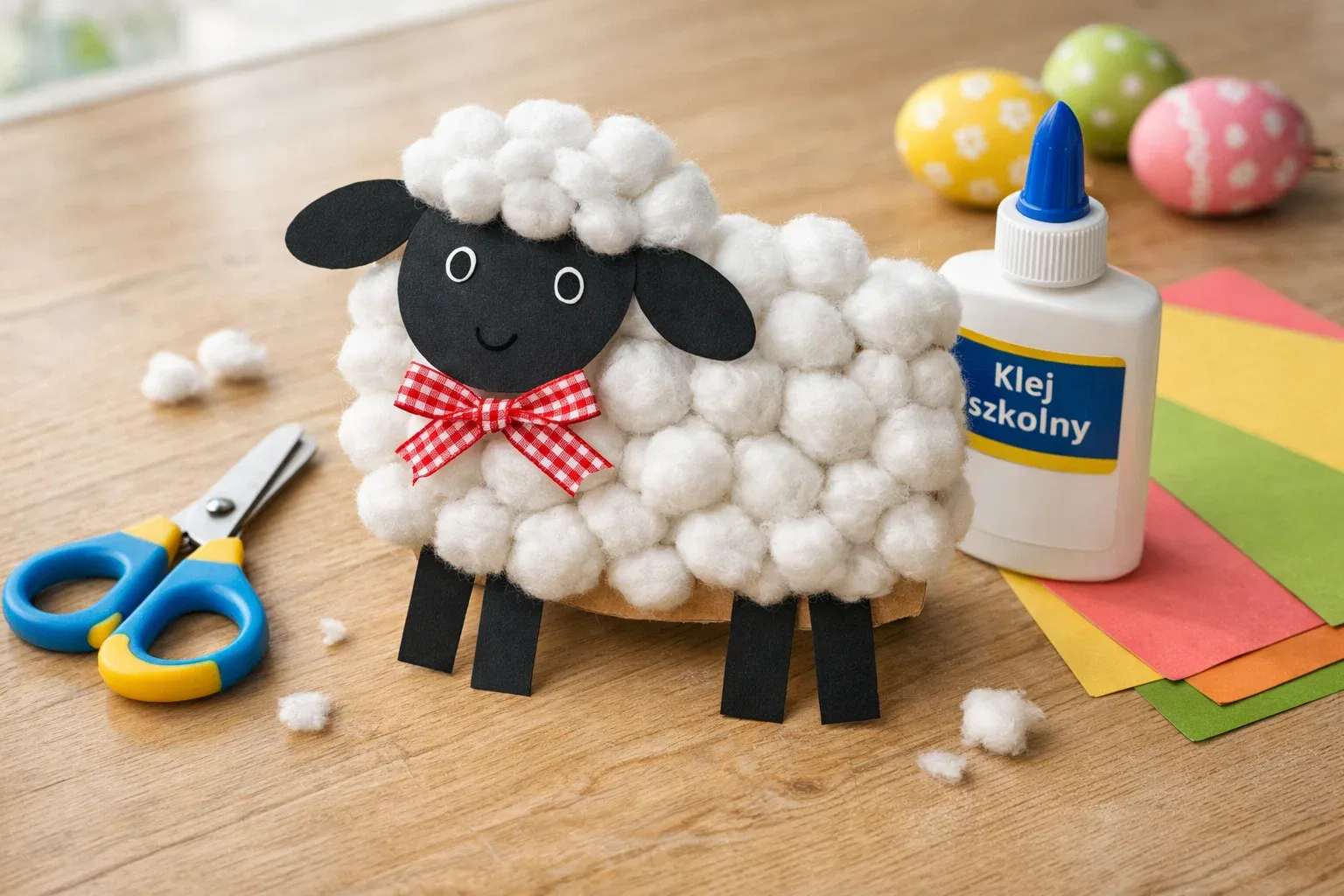 baranek wielkanocny praca plastyczna