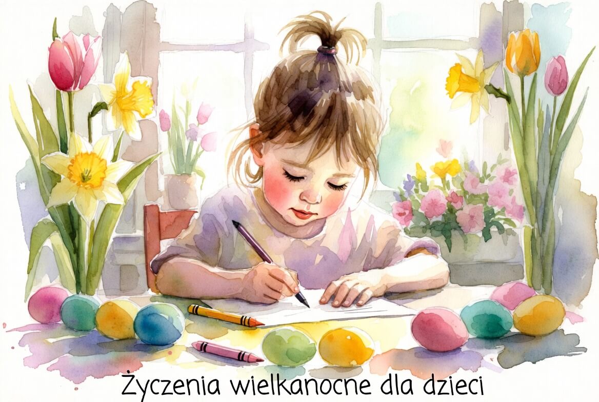 Życzenia wielkanocne dla dzieci — gotowe teksty i pomysły