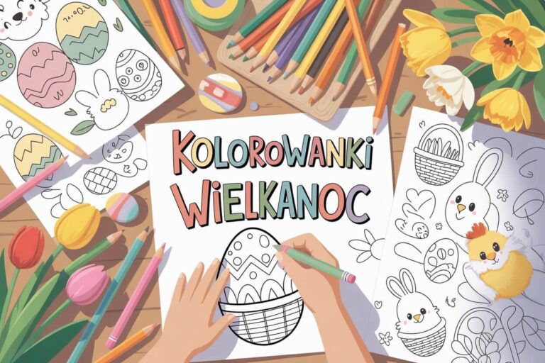 kolorowanki wielkanoc