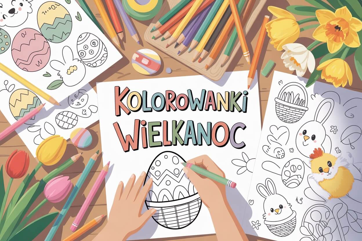 kolorowanki wielkanoc