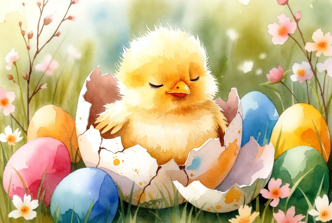 kurczak wielkanocny praca plastyczna