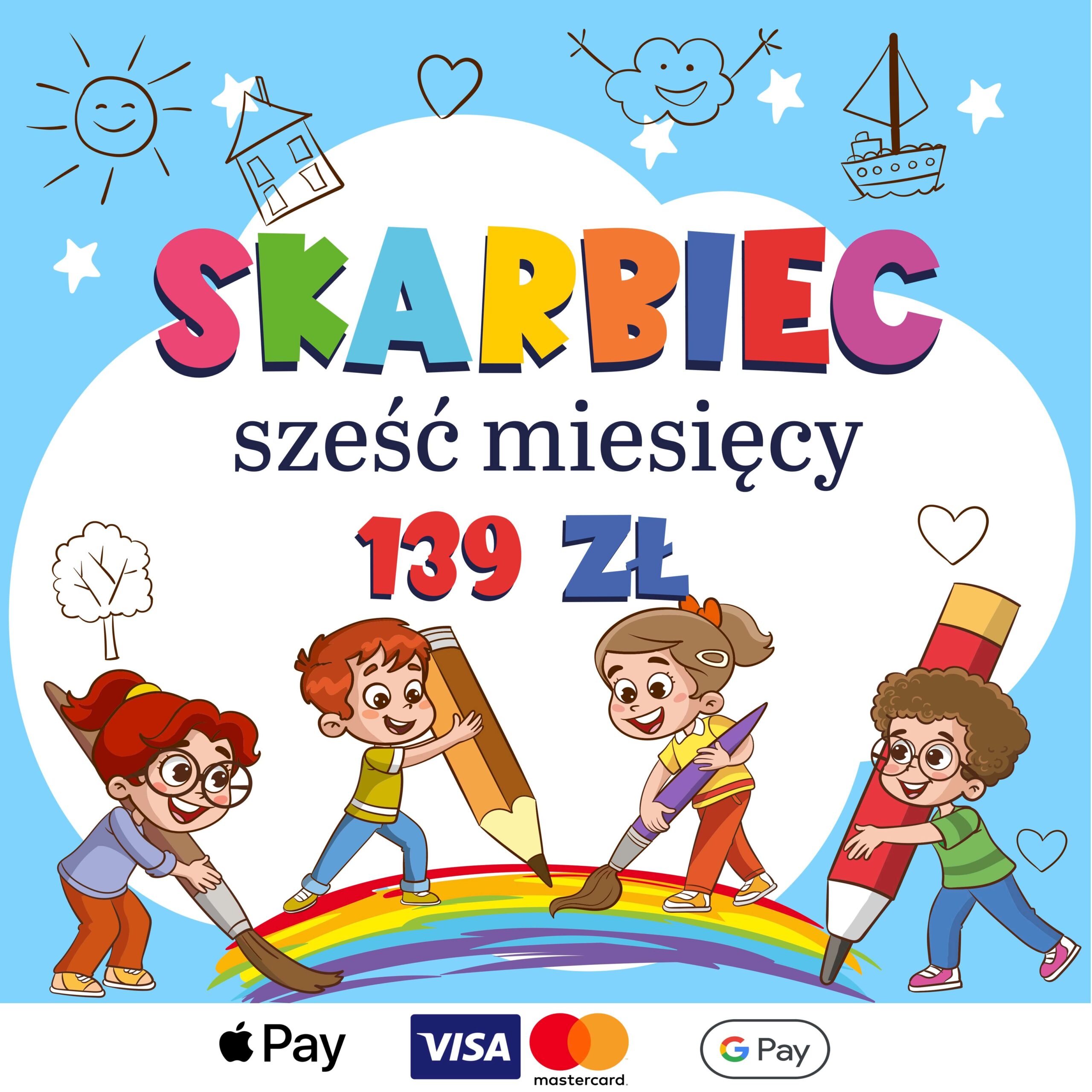 Abonament 6 miesięcy 139 zł