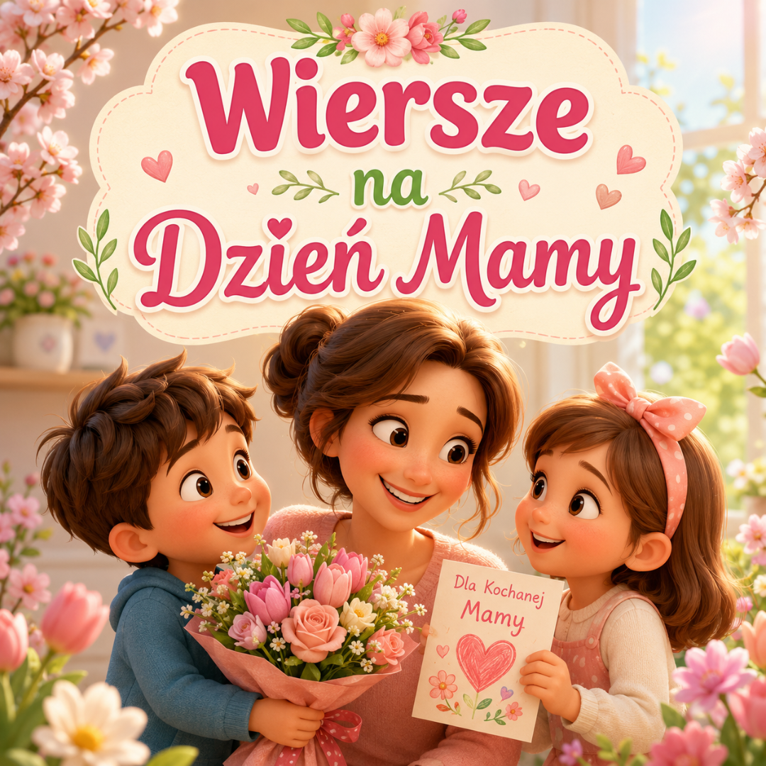 Wiersze na Dzień Mamy