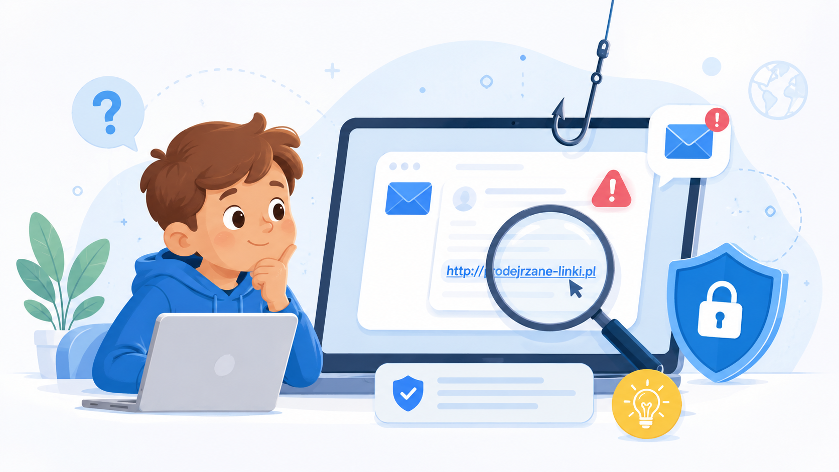 Phishing dla dzieci — 5 zasad bezpieczeństwa