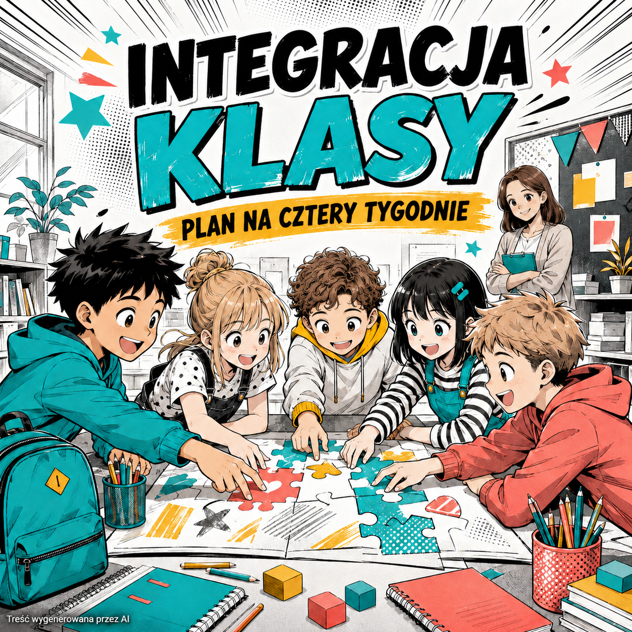 Integracja klasy na początku roku szkolnego — plan na cztery tygodnie