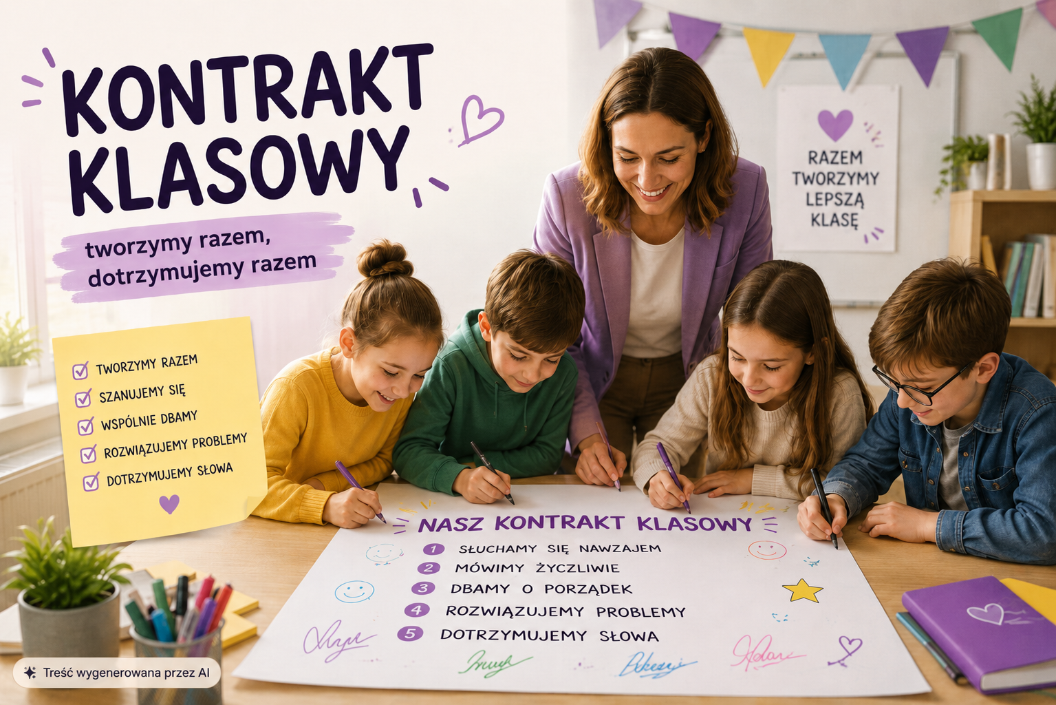 Kontrakt klasowy do druku — gotowe wersje i sposób wprowadzenia