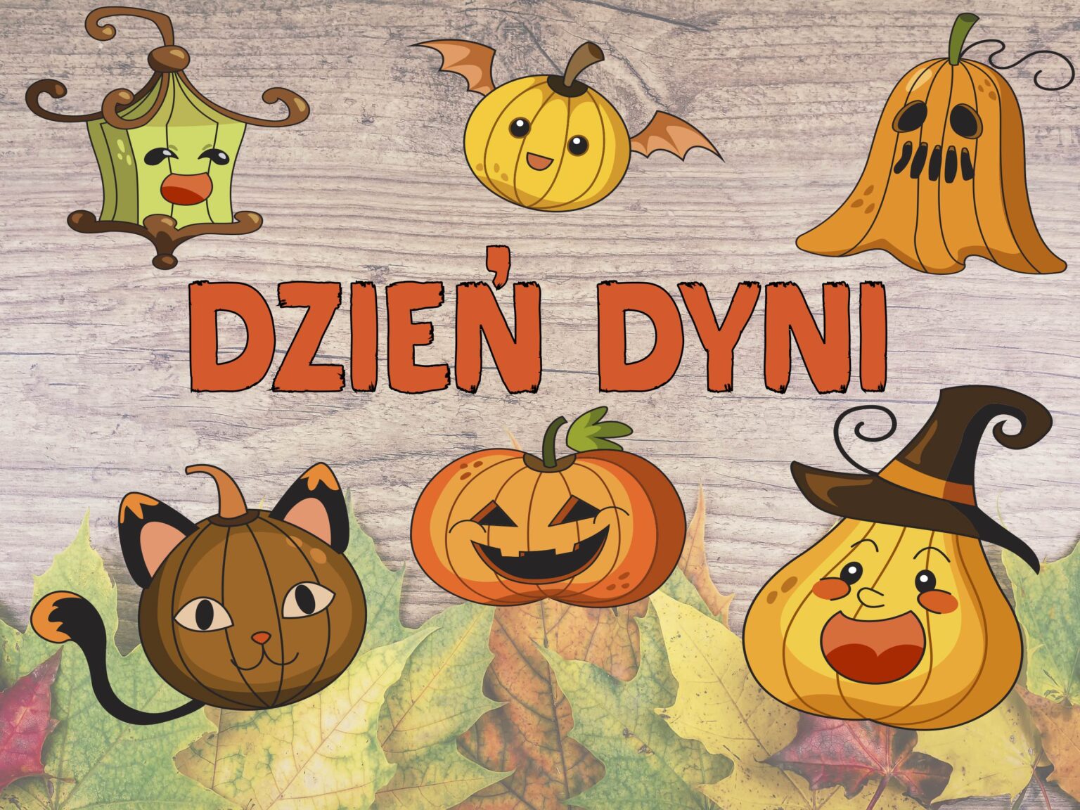Dzień Dyni – materiały do druku dla przedszkola, Kwiecień Academy