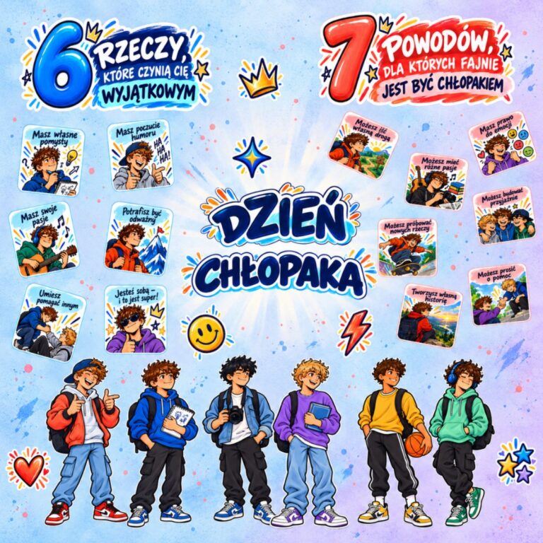 Gazetka SIX SEVEN na Dzień Chłopaka