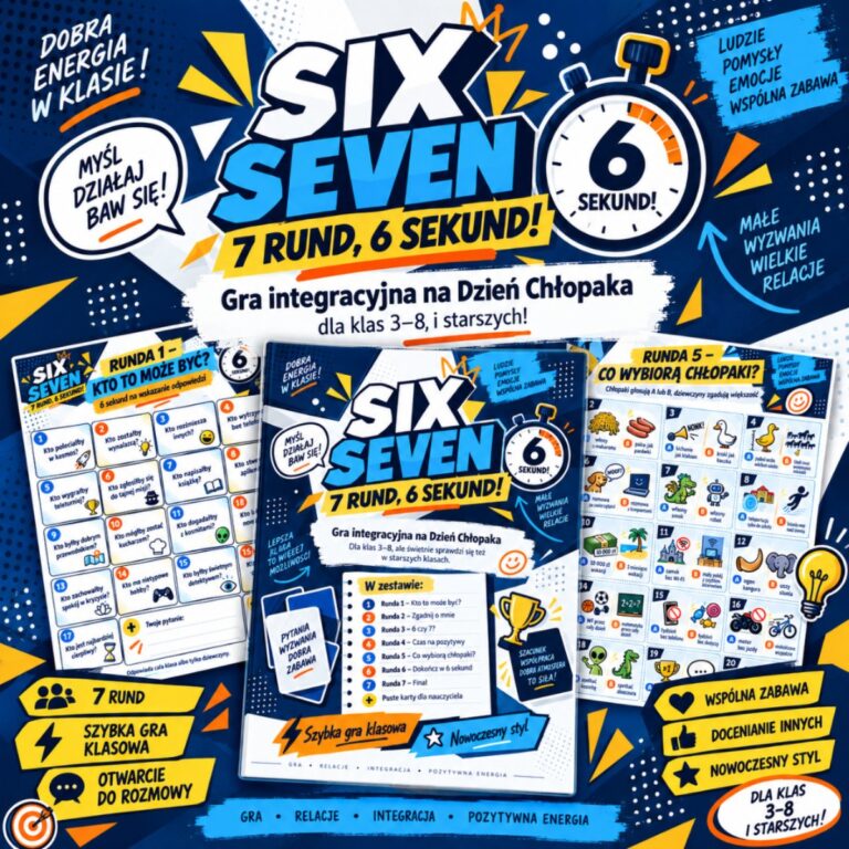 SIX SEVEN – gra integracyjna na Dzień Chłopaka